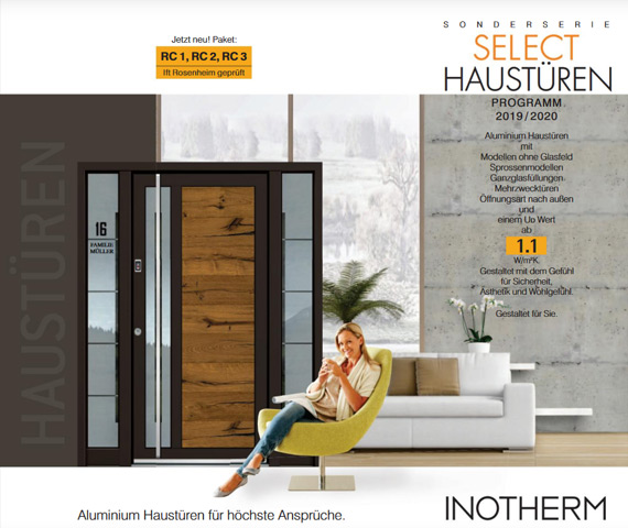 SELECT Haustüren INOTHERM bei Mildenberger GbR